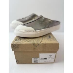 Free People Mules Juno Slip‎ On Sport Cafe Leather Size 10 New In Box